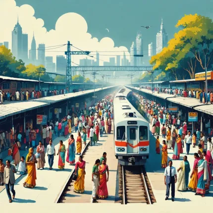 Transportation Innovations: Examine India’s modern transportation systems enhancing connectivity in 2025.